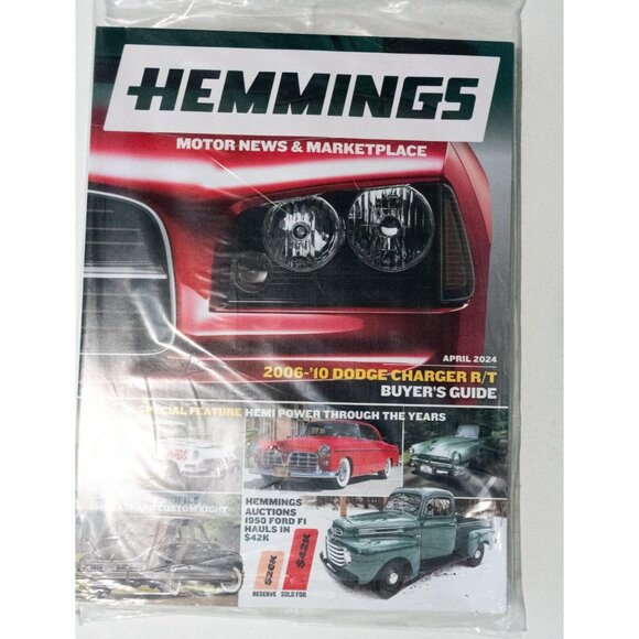 Hemmings Motor News & Marketplace April 2024 Magazine 2006-10 Dodge Charger R/T - Picture 2 of 7